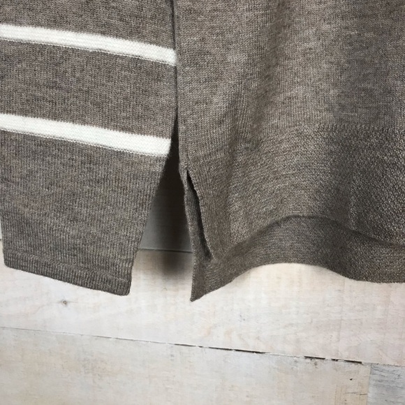 C&C California Merino Wool Blend Stripe Sweater S - Picture 2 of 5